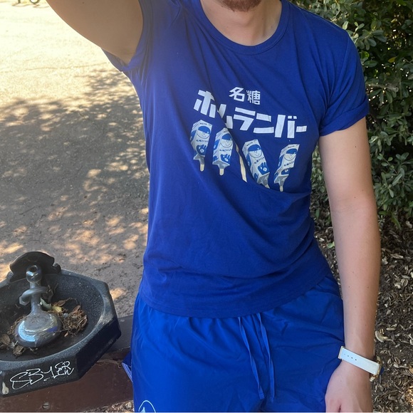 JAPAN SWEET FAMOUS CANDY COMPANY MEN CARTOON T SHIRT POPSICLE POP ICE CREAM BAR - Picture 10 of 16